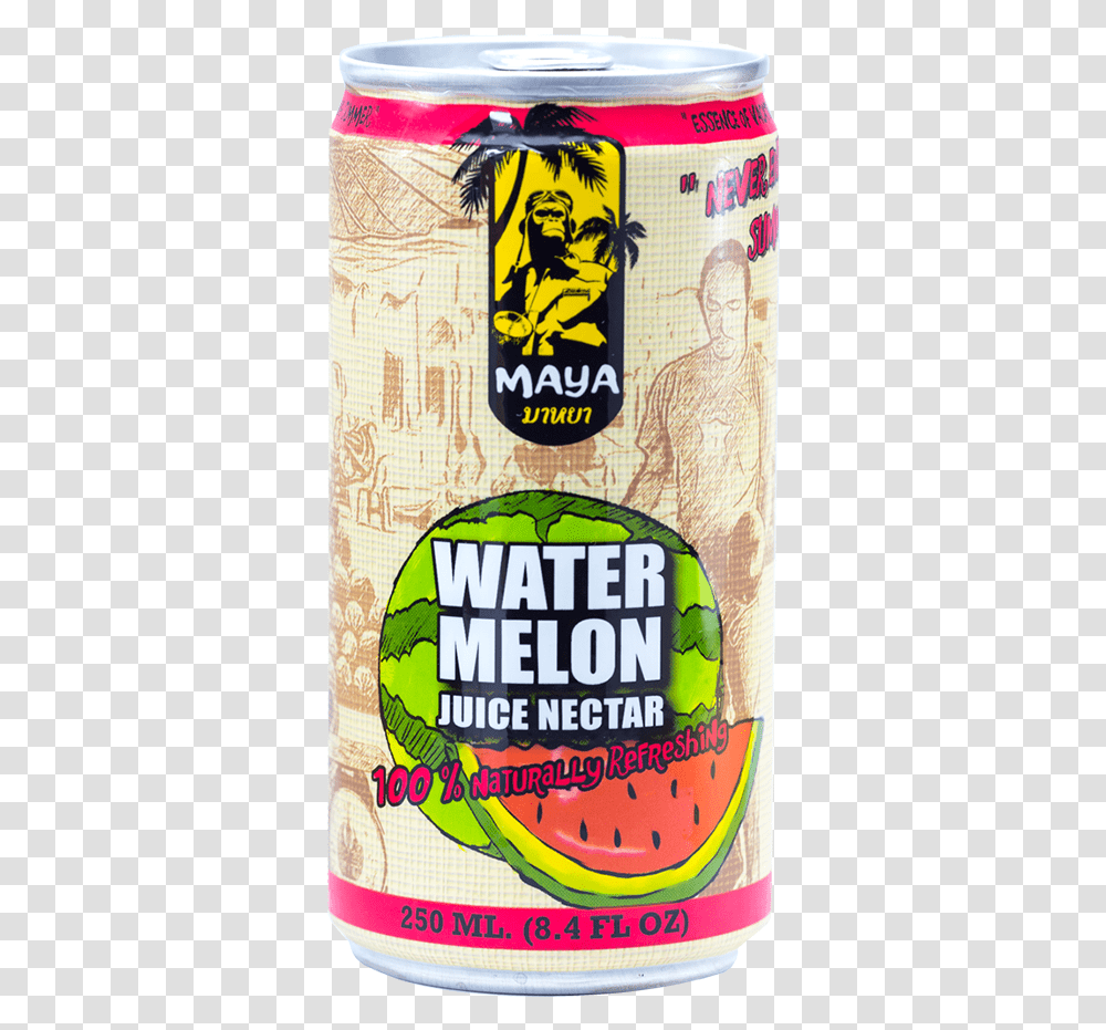 Maya Watermelon Juice, Alcohol, Beverage, Label Transparent Png