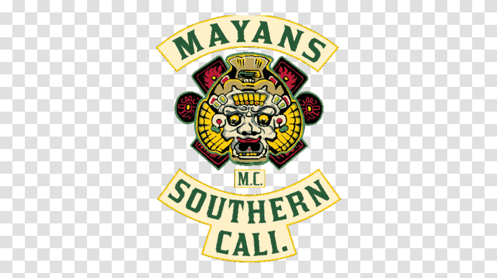 Mayans Mc Rockstar Games Social Club Maya Civilization, Logo, Symbol, Trademark, Emblem Transparent Png