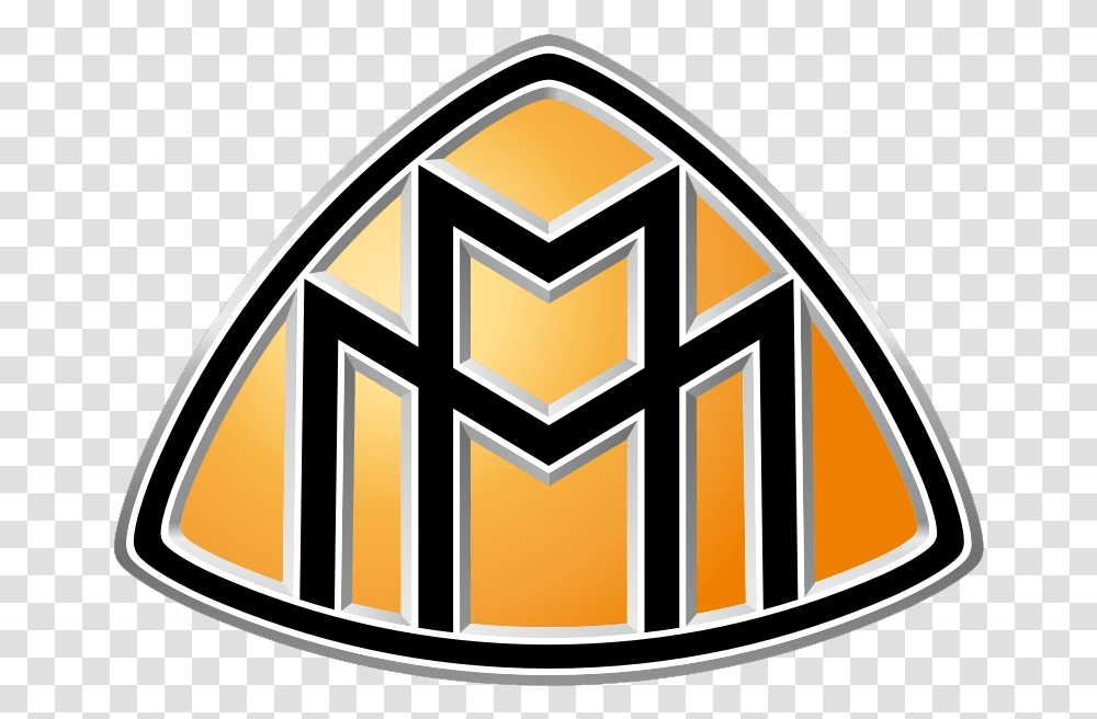 Maybach Logo Triangle Logo Maybach, Symbol, Trademark, Mailbox, Letterbox Transparent Png