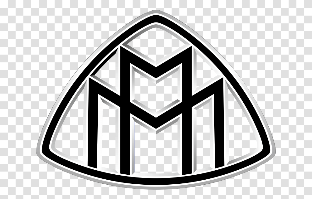 Maybach Maybach Logo, Symbol, Trademark, Emblem, Stencil Transparent Png