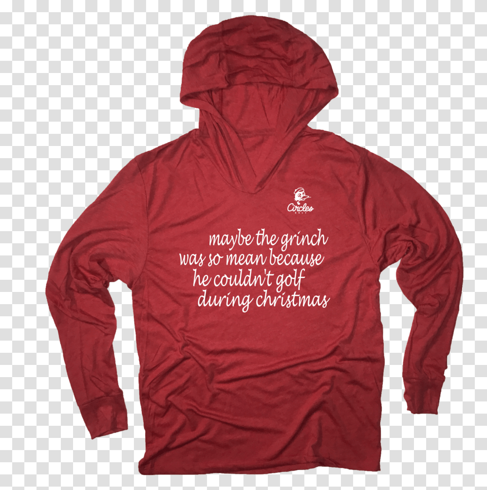 Maybe The Grinch Was So Mean Because He Couldn't Golf, Apparel, Sweatshirt, Sweater Transparent Png