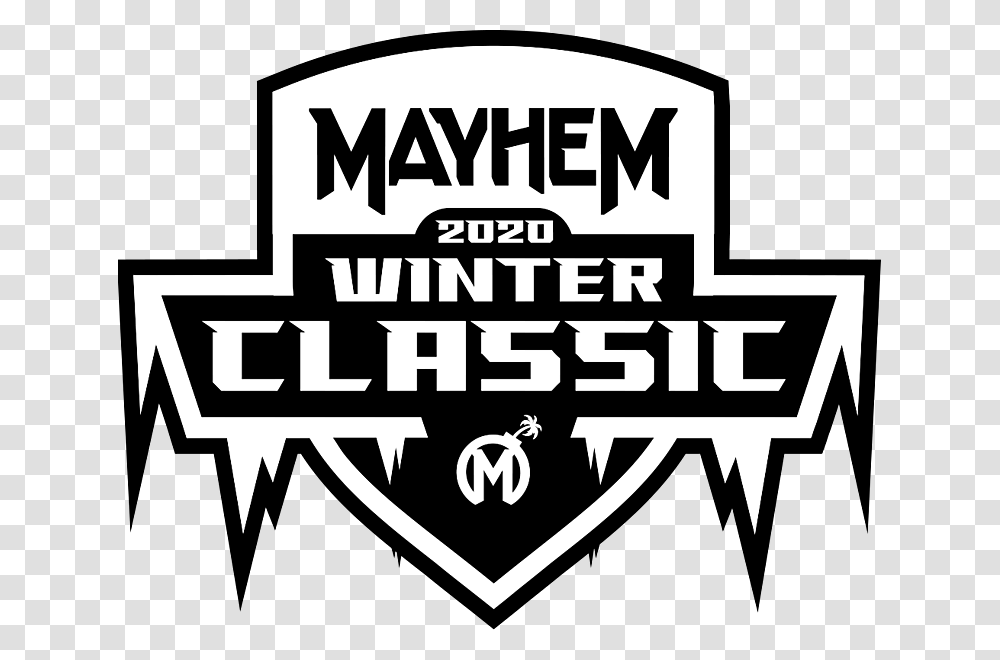 Mayhem Winter Mayhem Classic 2020 Logo, Label, Advertisement, Poster Transparent Png