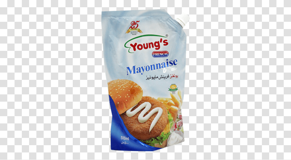 Mayonnaise 500ml, Food, Burger, Hot Dog, Bun Transparent Png