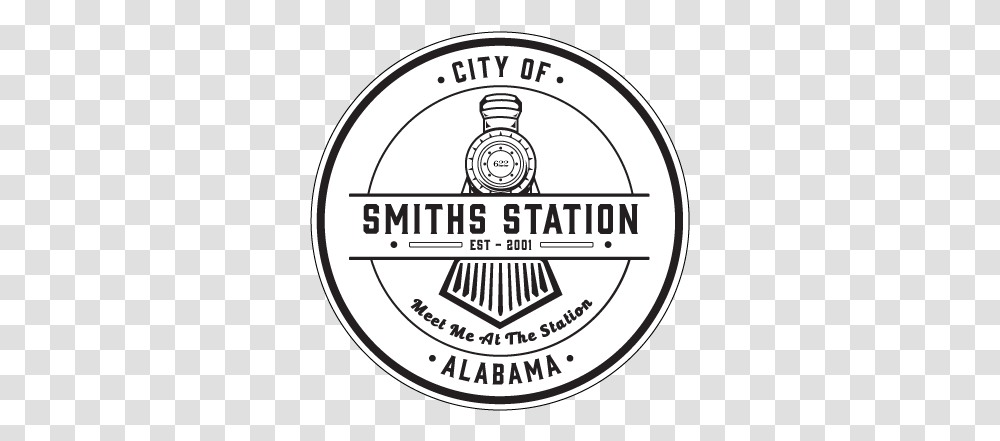 Mayor Of Smiths Station Speaks To Fox News Regarding City Of Smiths Station Alabama, Logo, Symbol, Label, Text Transparent Png