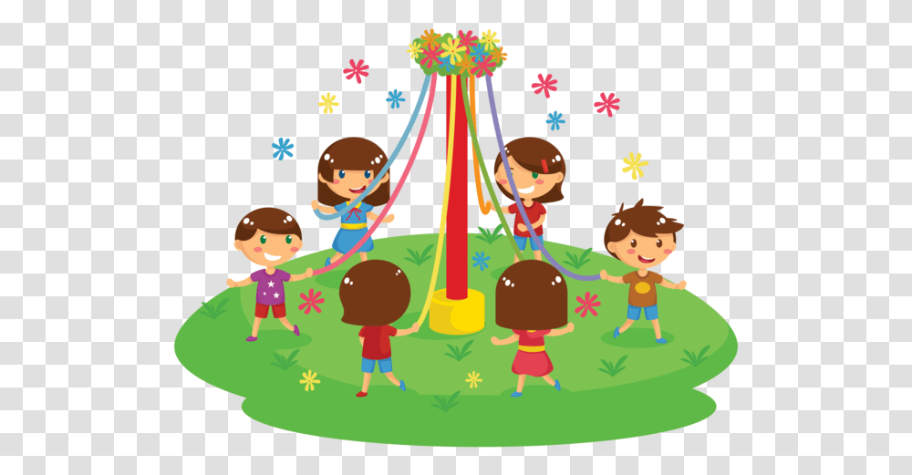 Maypole Free Vector Illustration May Pole Clipart, Meal, Food, Diwali, Outdoors Transparent Png