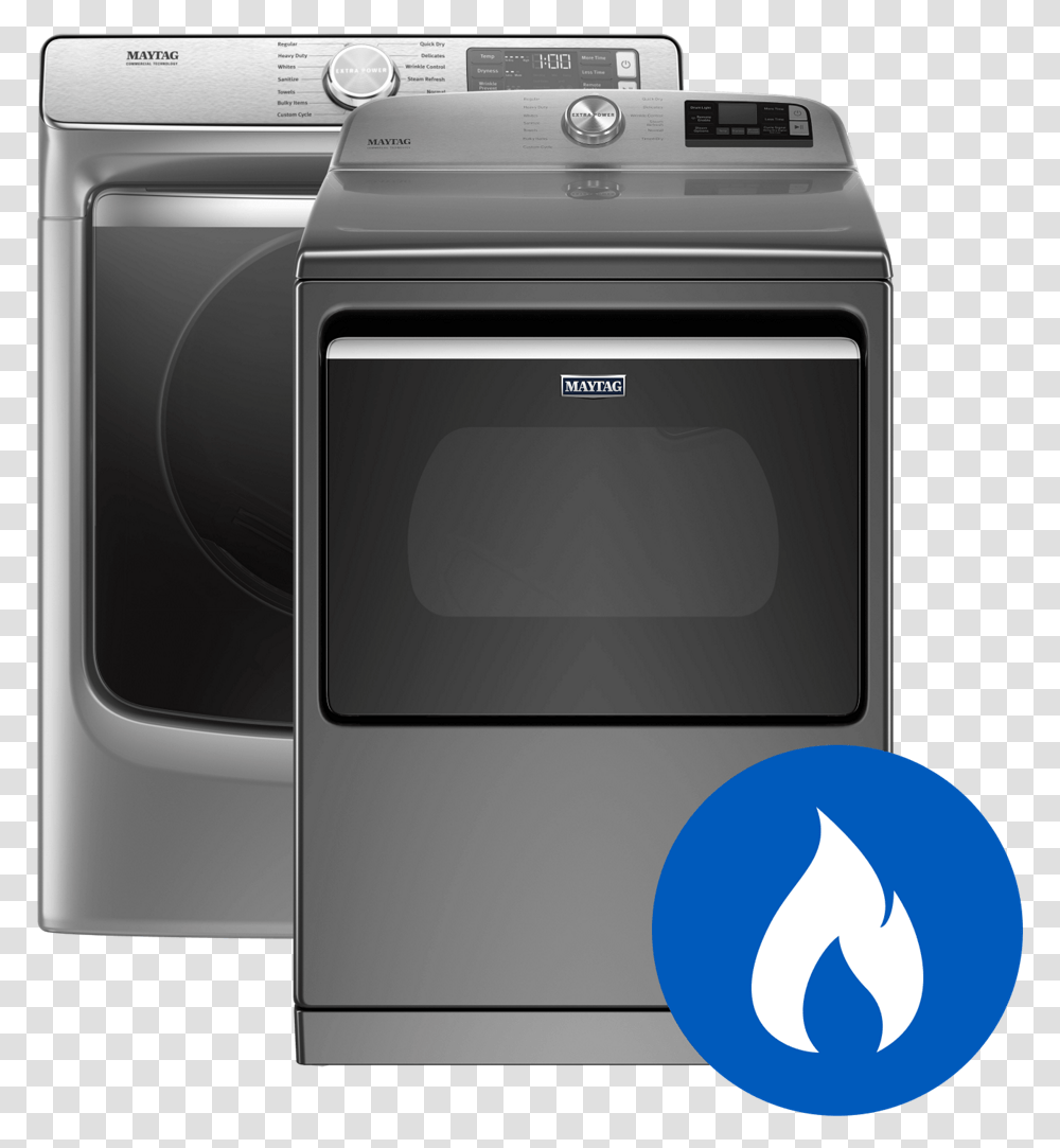 Maytag Gas Dryer Electronics, Appliance, Washer Transparent Png