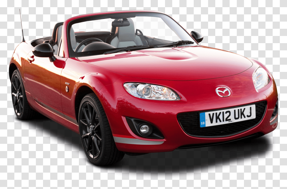 Mazda Mx 5 Kuro Red Car Image For Free Download Background Red Cars, Vehicle, Transportation, Windshield, Convertible Transparent Png