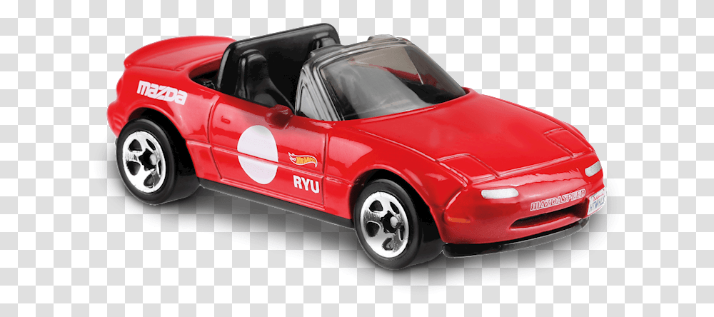 Mazda Mx 5 Miata Hot Wheels Red, Tire, Machine, Car, Vehicle Transparent Png