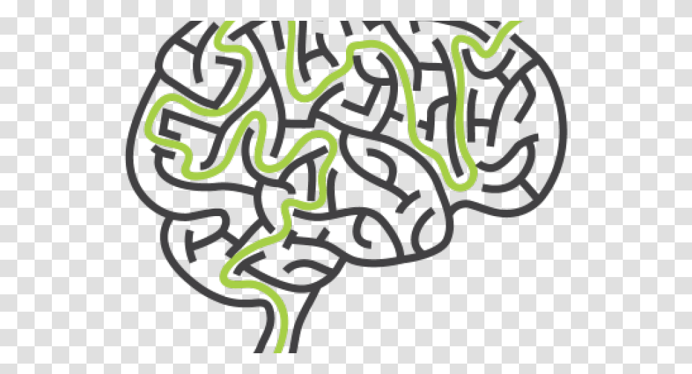 Maze Clipart Brain Maze Shaped Like A Brain, Outdoors, Nature, Parade Transparent Png