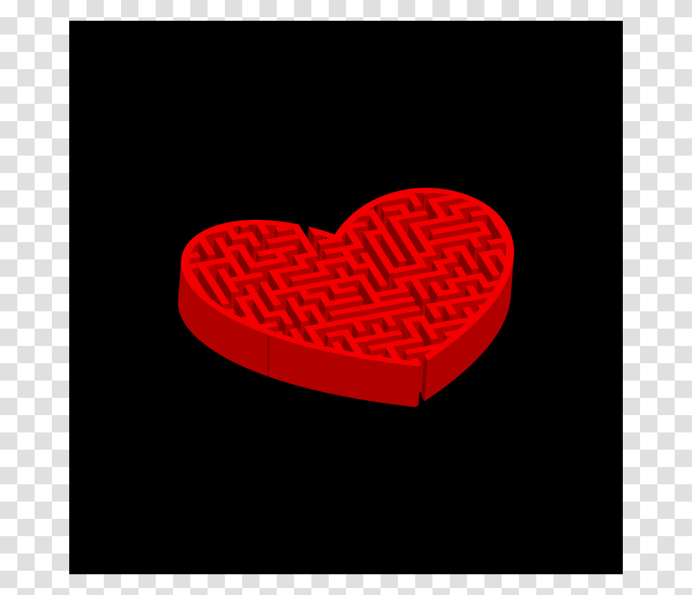 Maze Heart, Emotion, Plectrum Transparent Png