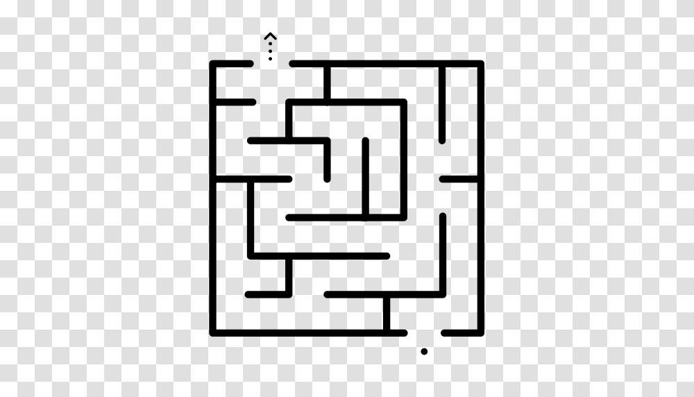 Maze Icon With And Vector Format For Free Unlimited Download, Gray, World Of Warcraft Transparent Png
