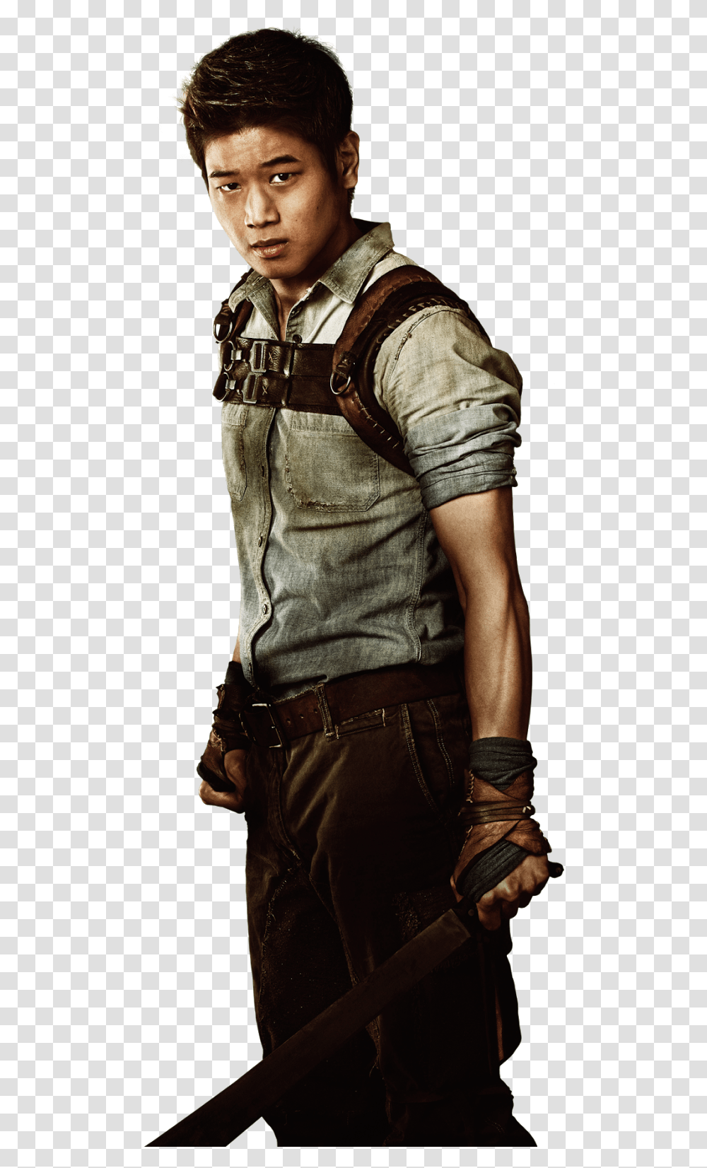 Maze Runner, Person, Buckle, Pants Transparent Png