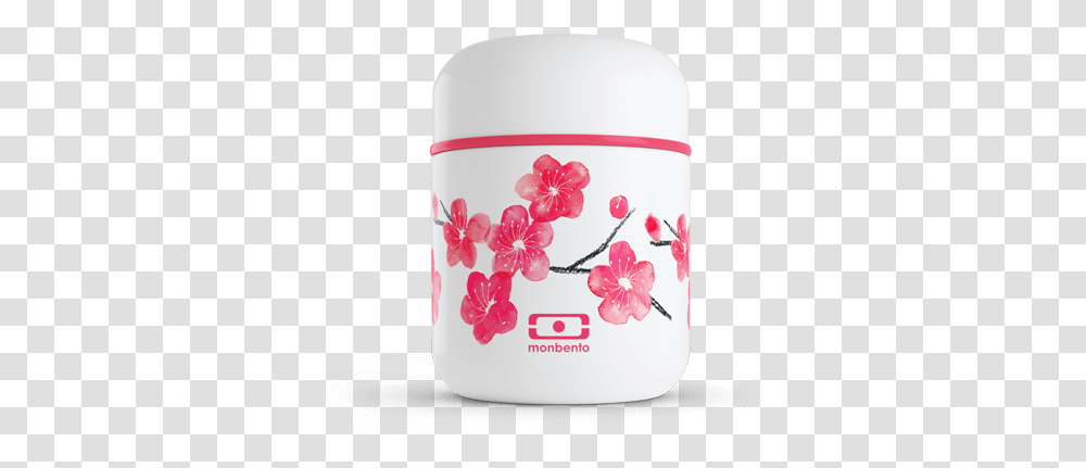 Mb Capsule Graphic Blossomthe Small Insulated Lunch Box Monbento, Plant, Flower, Cosmetics, Cherry Blossom Transparent Png