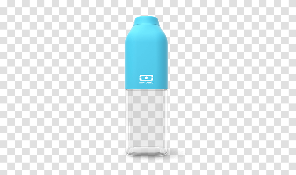 Mb Positive M Light Blue, Bottle, Shaker, Water Bottle, Beverage Transparent Png