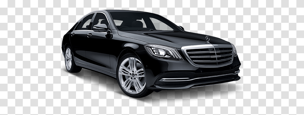 Mb S Klasse 4d Schwarz, Sedan, Car, Vehicle, Transportation Transparent Png