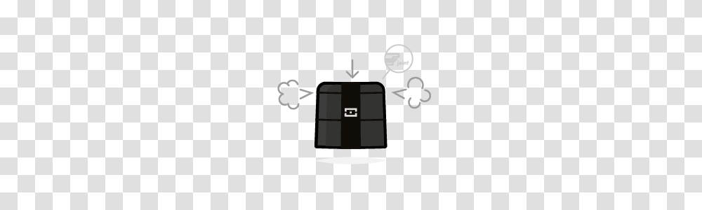 Mb Square Black, Briefcase, Bag, Luggage, Stencil Transparent Png