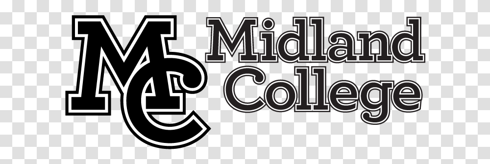 Mc Logos Midland College Logo, Text, Alphabet, Symbol, Label Transparent Png