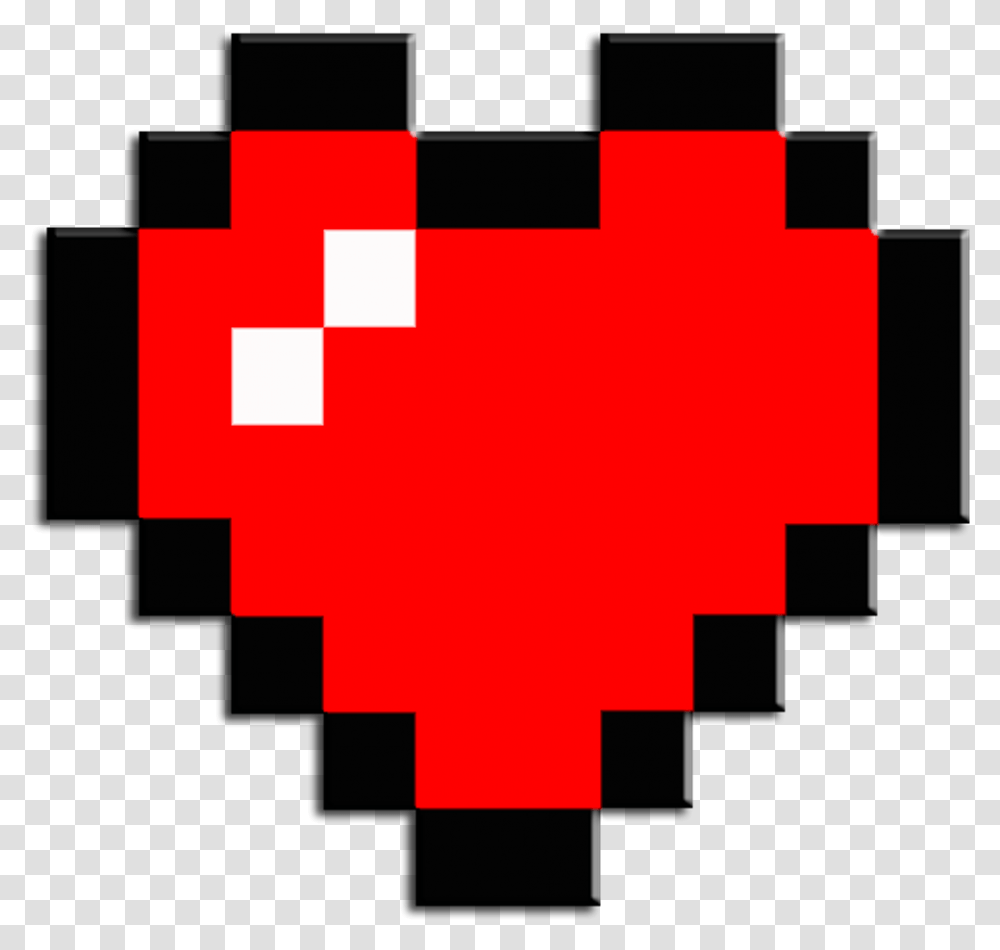 Mc Minecraft Mine Craft Steve Skin Alex Bw Bedwars Background Minecraft Heart, First Aid, Pac Man, Pillow, Cushion Transparent Png