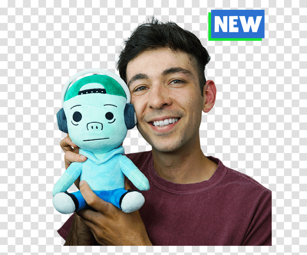 Mc Naveed Mark Plush, Person, Figurine, Toy, Finger Transparent Png