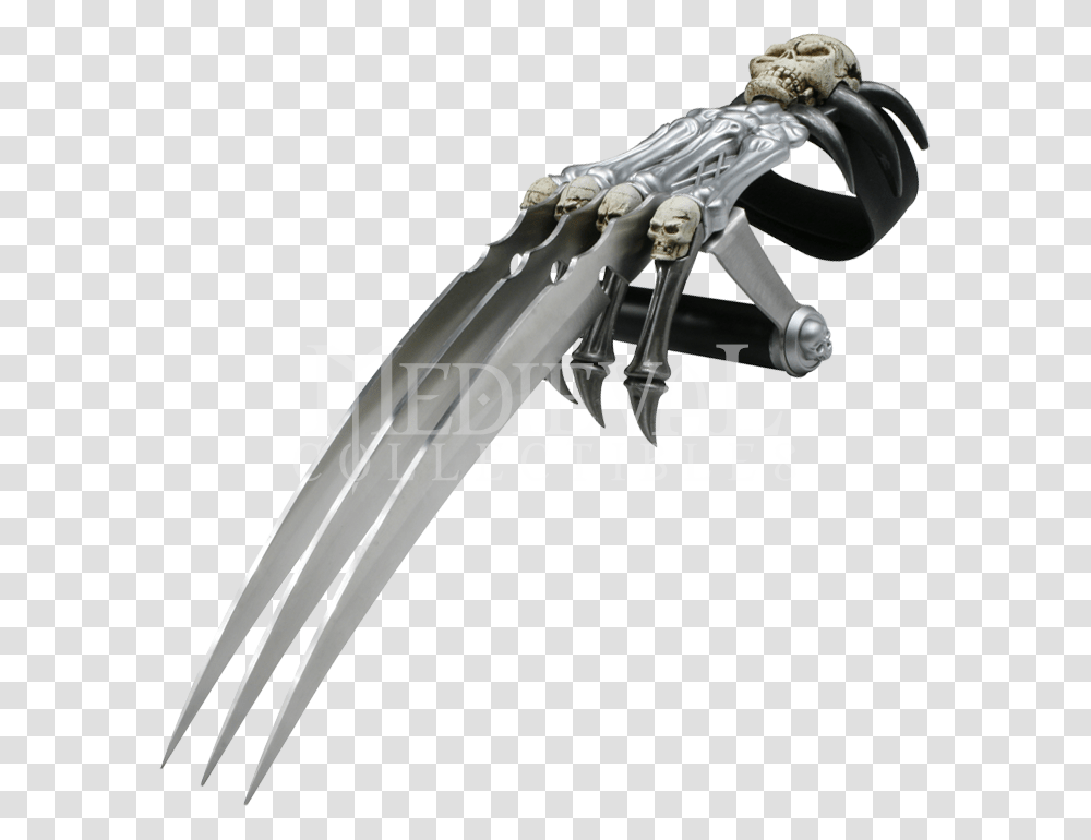 Mc Pk Hand Claw Weapon, Weaponry, Knife, Blade, Dagger Transparent Png