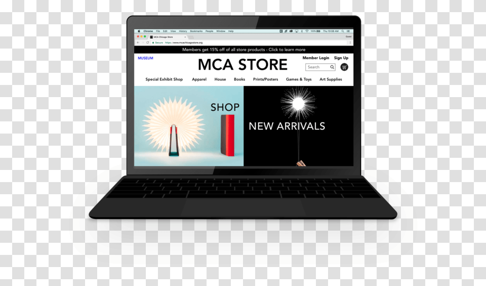 Mca Black Minimal Mockup Netbook, Computer, Electronics, Laptop, Pc Transparent Png