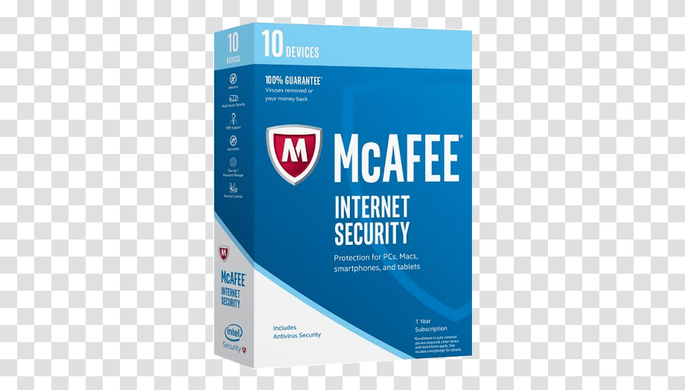 Mcafee Internet Security 10 Device, Advertisement, Poster, Flyer, Paper Transparent Png