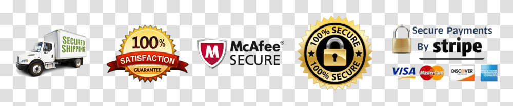 Mcafee Secure, Logo, Trademark, Badge Transparent Png