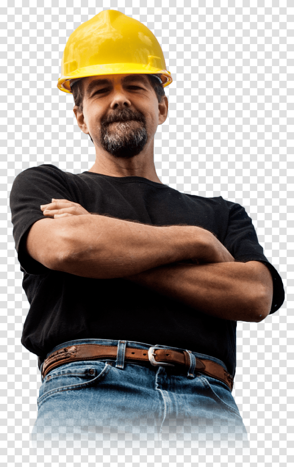 Mcalester Roofing Contractor Hard Hat, Person, Human, Belt, Accessories Transparent Png