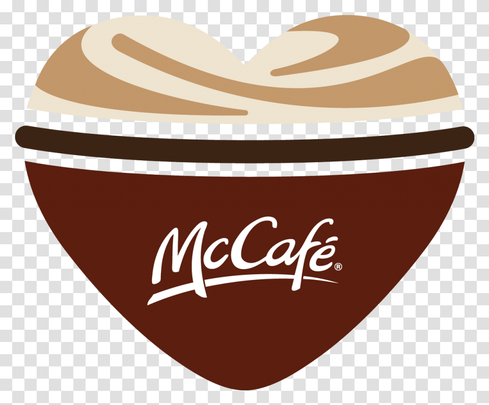Mccafe Logo, Label, Text, Cake, Dessert Transparent Png