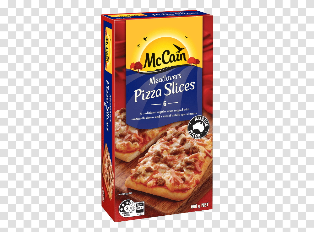 Mccain Meatlovers Pizza Slices, Food, Advertisement, Poster, Paper Transparent Png