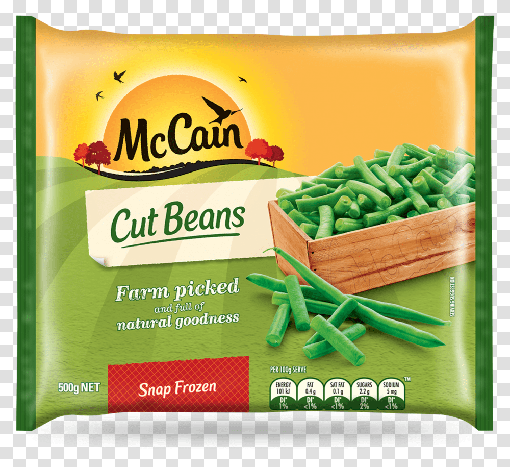 Mccains Green Beans Cut Transparent Png