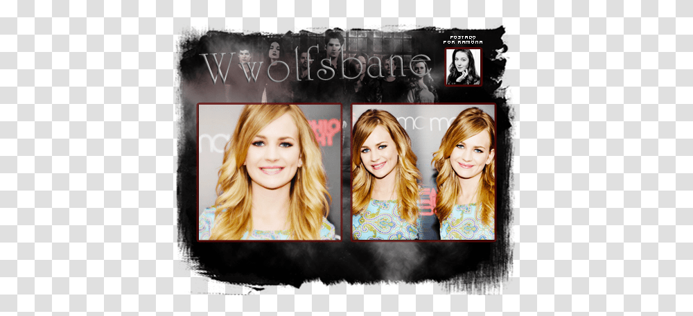 Mccall Pack Wwolfsbane - Likes Askfm Hair Coloring, Person, Collage, Poster, Advertisement Transparent Png