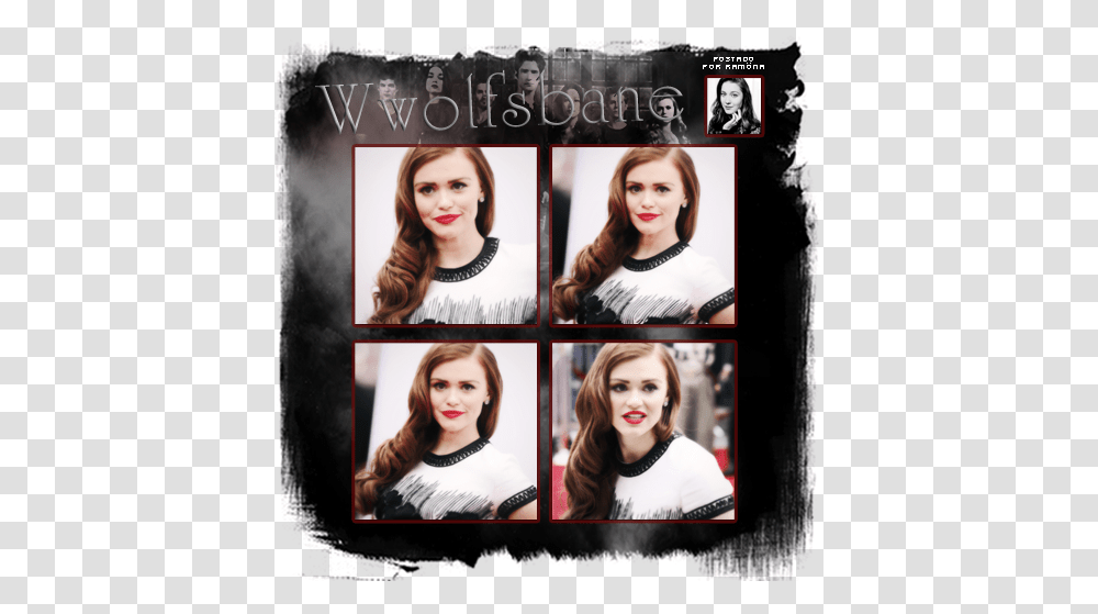 Mccall Pack Wwolfsbane - Likes Askfm Step Cutting, Face, Person, Female, Collage Transparent Png