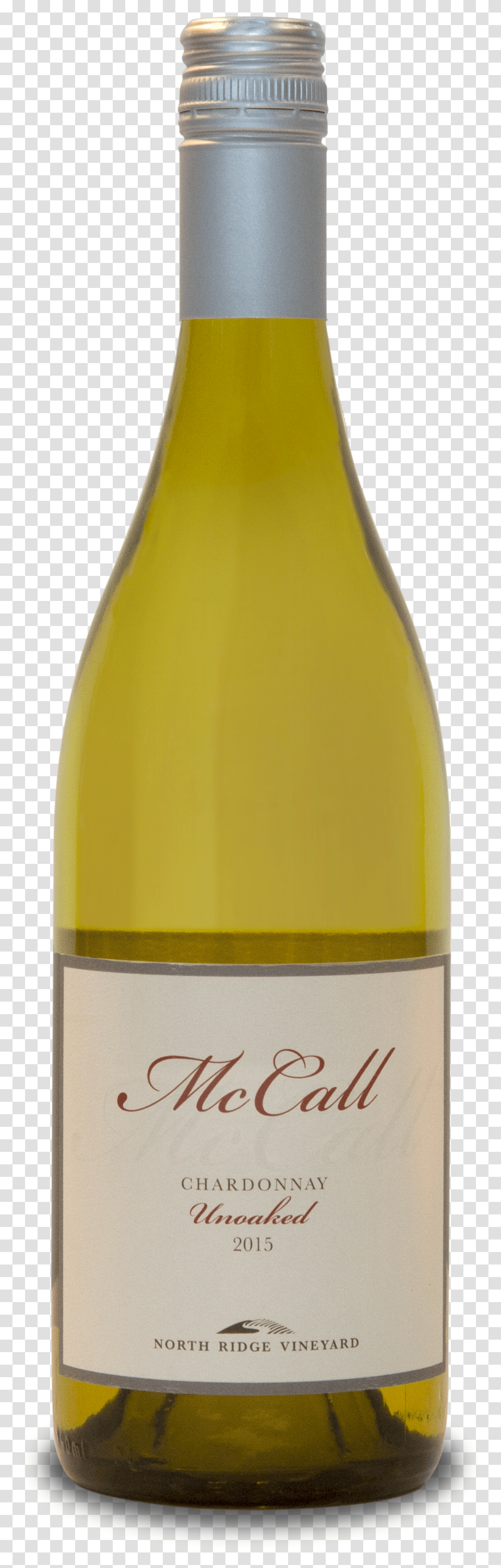 Mccall Unoaked Chardonnay Long Island White Wine 750 White Wine, Alcohol, Beverage, Drink, Bottle Transparent Png