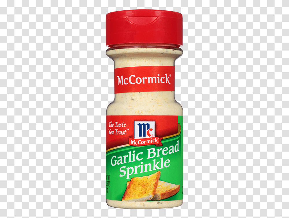 Mccormick Garlic Bread Sprinkle Mccormick Garlic Bread Sprinkle, Mayonnaise, Food, Beer, Alcohol Transparent Png