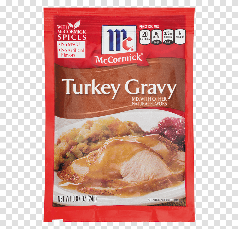 Mccormick Gravy Mixes Turkey, Meal, Food, Dinner, Supper Transparent Png