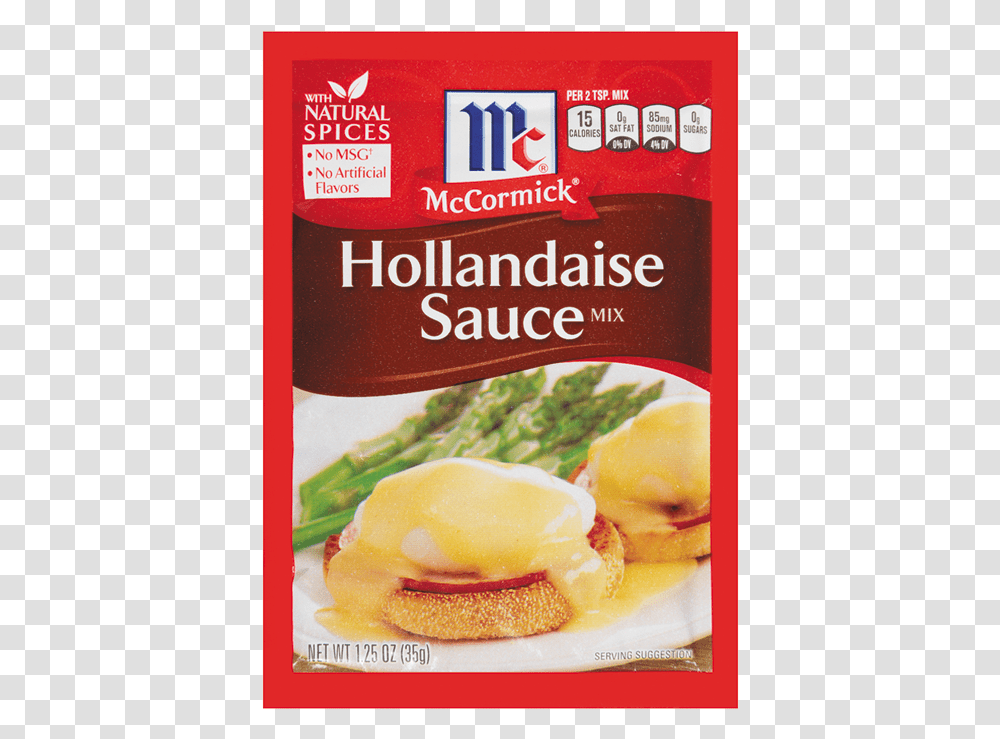 Mccormick Hollandaise Sauce Mix Hollandaise Sauce Mccormick, Food, Burger, Plant, Sweets Transparent Png