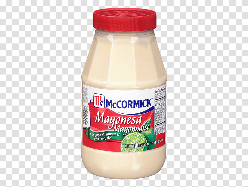 Mccormick Mayonnaise With Lime Juice Mccormick Mayonnaise, Milk, Beverage, Drink, Food Transparent Png