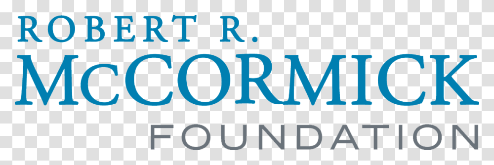 Mccormick Robert Mccormick Foundation Logo, Number, Alphabet Transparent Png