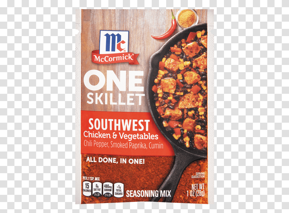 Mccormick Southwest Chicken Amp Vegetables Mccormick One Skillet Tuscan Chicken, Plant, Food, Produce, Stuffing Transparent Png