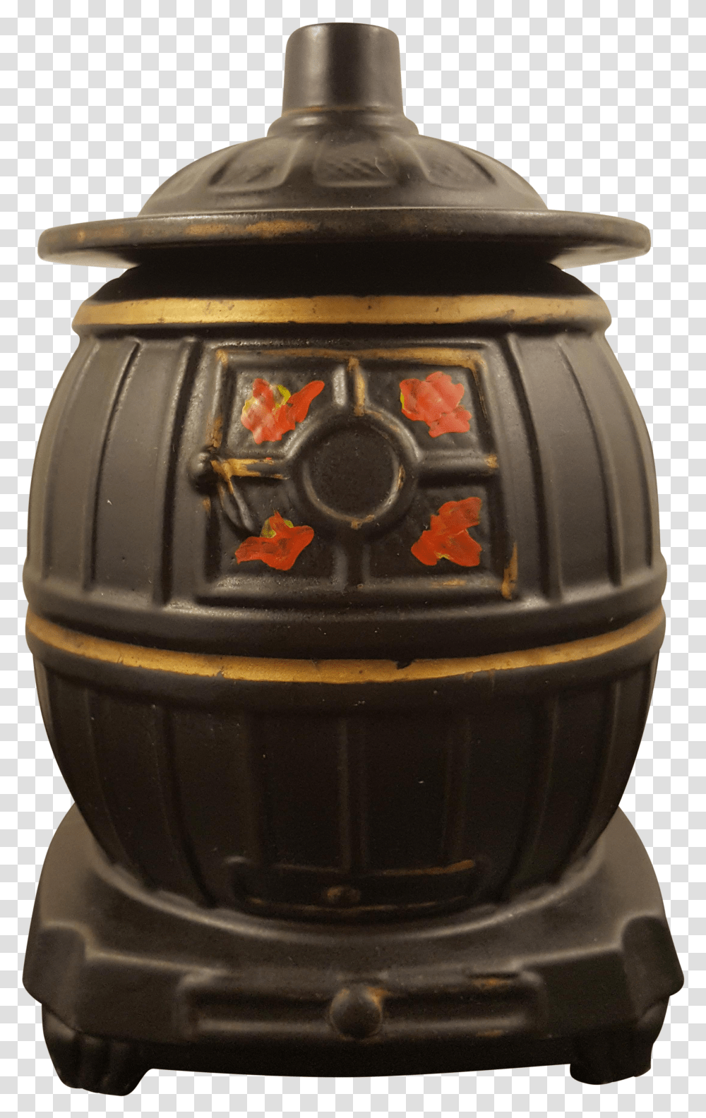 Mccoy Pot Belly Stove Cookie Jar Stove Transparent Png