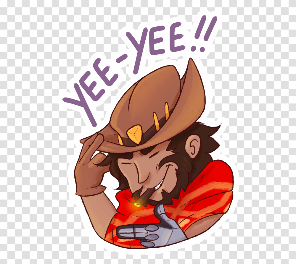 Mccree, Food, Hand Transparent Png