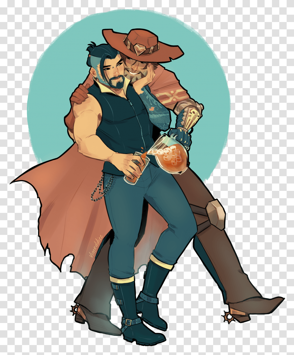 Mccree Hat, Person, Human, Apparel Transparent Png