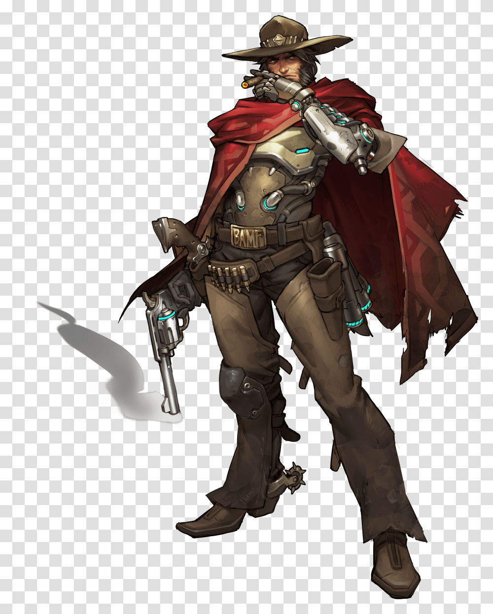 Mccree Overwatch Characters Mccree Overwatch Transparent Png