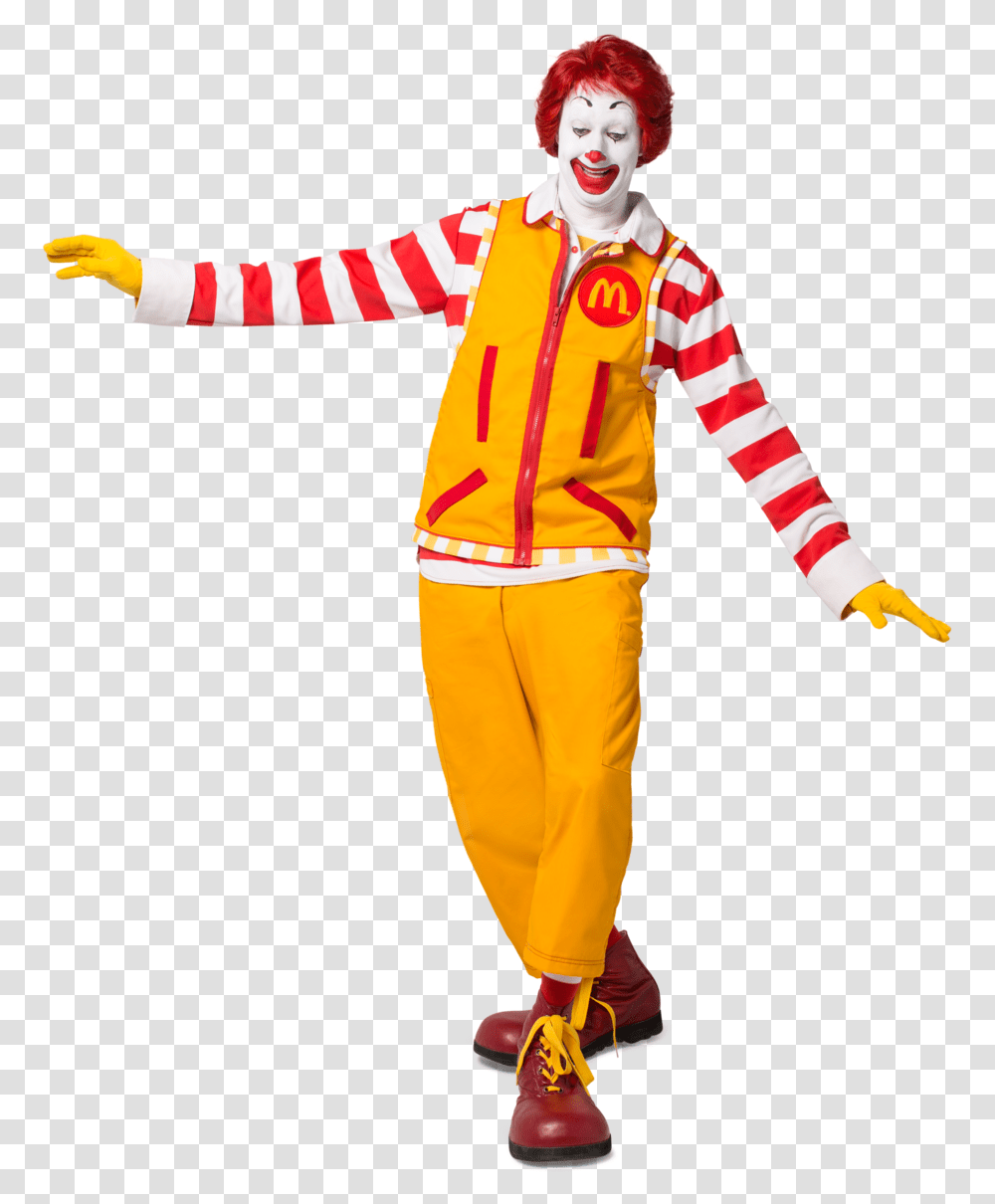 Mcdonald Clown Ronald Mcdonald Background, Performer, Person, Human, Mime Transparent Png