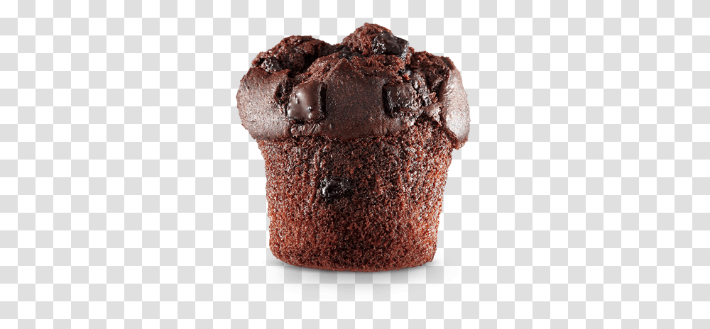 Mcdonald's Double Chocolate Muffin Double Chocolate Muffin Mcdonald's Recipe, Dessert, Food, Cupcake, Cream Transparent Png