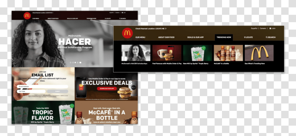 Mcdonald's Hacer Home Graphics Online Advertising, Person, File, Webpage, Screen Transparent Png