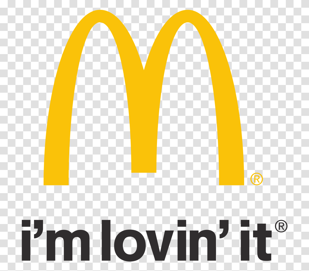 Mcdonald's Logo I'm Lovin It Logo, Trademark, Word, Label Transparent Png