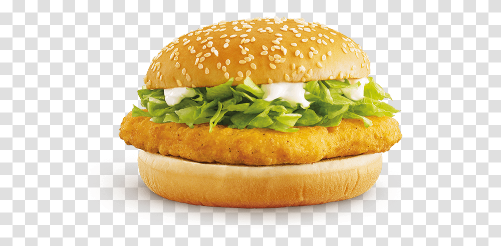 Mcdonald's Mcchicken Burger Mac Chicken Mcdonalds, Food Transparent Png