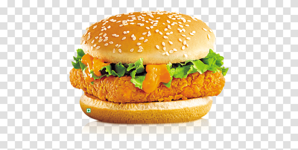 Mcdonald's Mcspicy Paneer Mcspicy Paneer Burger, Food Transparent Png